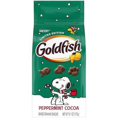 Goldfish Snoopy Peppermint Cocoa Graham Crackers, 6.1 Oz Bag
