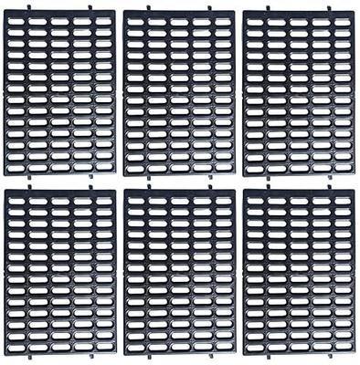 Rabbit and Small Animal Cage Resting Mat for Wire Floored Cages 6pk Black