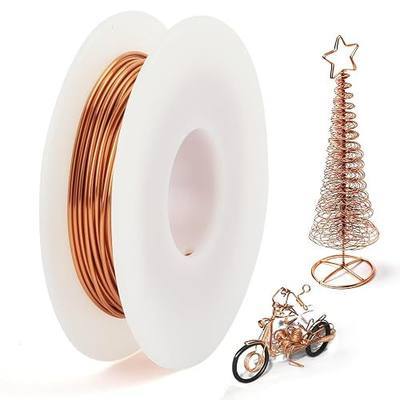 60 FT 18 Gauge Pure Copper Wire for Jewelry Making and Gardening | Soft Bare Copper Wire for Electroculture, Beading, DIY Crafts, Science Projects