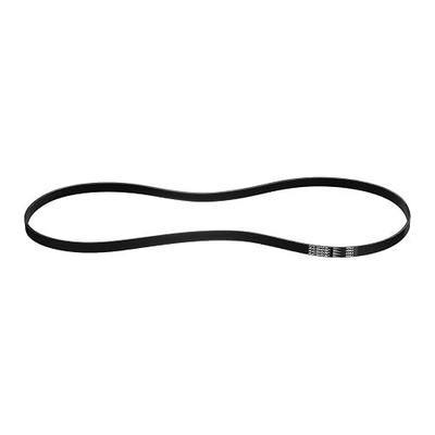 uxcell 490J6 PJ V-Ribbed Belt 6 Ribs 49" Length x 0.55" Width x 0.14" Height, EPDM Rubber Poly V Belt, Multi Wedge Micro V Belt