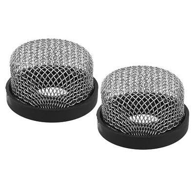 2 Pack Stainless Steel Mesh Strainer ¾ Inch -14,Aerator Screen Filter Compatible with Livewell Pump,MA-023 Screw on Strainer for Pump, Garden Hose Strainers,HVAC Drain Outlet