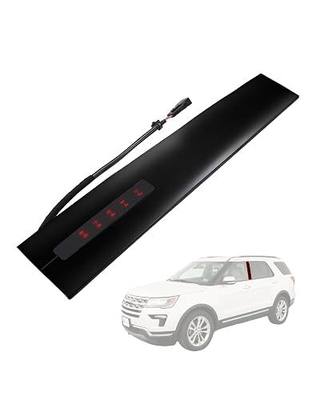 Flecto Door Molding, Door Trim B-Pillar Trim Panel, Driver Side (Left), Compatible with 2011-2019 Ford Explorer, Ford Keyless Entry Keypad, Door and Window Trim Strips Replace# DB5Z-7820555-AC