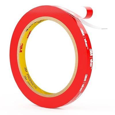 3M Double Sided Tape Heavy Duty VHB, 0.39"×16.5ft, 4905 Strong Adhesive Waterproof Mounting Tape for Automotive, LED Strip Lights, DIY Home Décor Clear