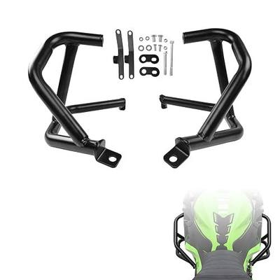 Crash Bar for Ninja 500 2024-2026 Ninja 400 2018-2026 Ninja 250 2018-2021 | Motorcycle Engine Guard Highway Bar Bumper Side Falling Protection Heavy Duty Steel Reduce Key Part Damage Weatherproof