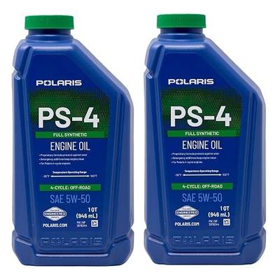 Edwards Oil Bundle PS4 two pack fits Polaris ATVs, UTVs and SXSs 2876244