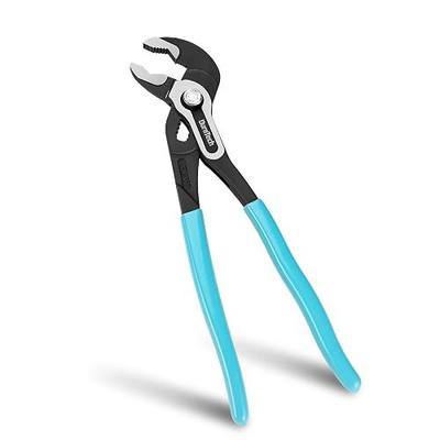 DURATECH 10-Inch Water Pump Pliers, Quick-Adjust Groove Joint Pliers | Tongue-and-Groove Pliers, V-Jaw Design, Premium Cr-V Steel, Comfort Grip, For Plumbing, DIY & Home Use