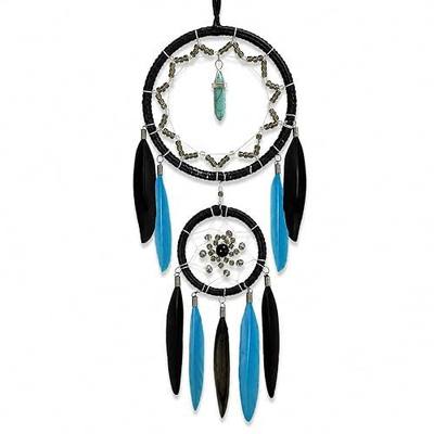 Dream Catchers Blue for Adults Boho Room Décor Dreamcatcher Small Bedroom Wall Hanging for Kids Girls Boys