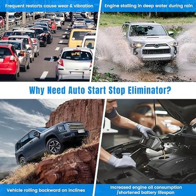 Auto Start Stop Eliminator Disabler 2019-2023 for Chevy Traverse Trax Blazer Equinox Malibu Cruze Chevrolet Trailblazer GMC Terrain,Buick Enclave/Encore,Cadillac XT4/5/6 2019-2022 Autostop Eliminator