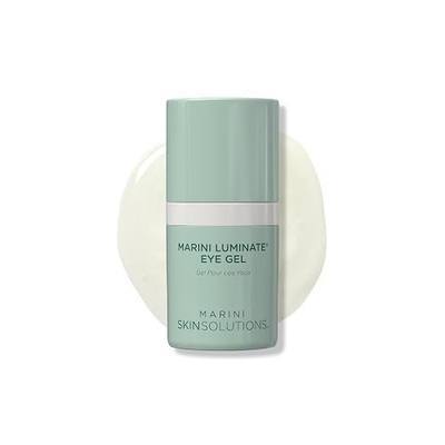 Marini SkinSolutions Luminate Eye Gel - Reduces Appearance of Dark Circles, Crepey Skin, Fine Lines & Wrinkles with Retinol, Chromabright & Peptides - Cruelty Free - Made in the USA - 0.5 fl oz