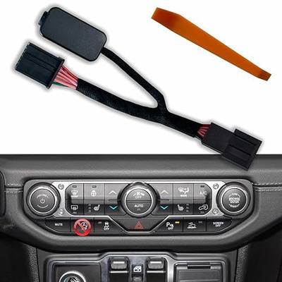 Auto Start Stop Eliminator for Jeep Wrangler JL JLU 2018-2026 and Gladiator JT 2020-2026 Upgrade Plug Play Engine System Cable Easy Installation(Not fit 4XE) Car Accessories (Black)