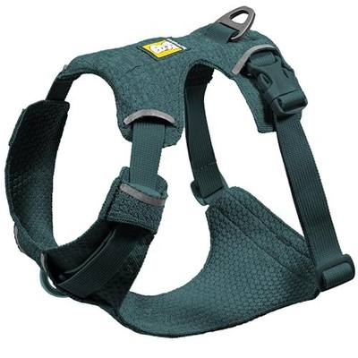 Ruffwear, Front Range Flex Dog Harness, Engineered Knit Construction for Ultimate Fit and Mobility, Lightweight Flexible Everyday Harness with Dual Leash Clips, Deep Teal, Large/X-Large