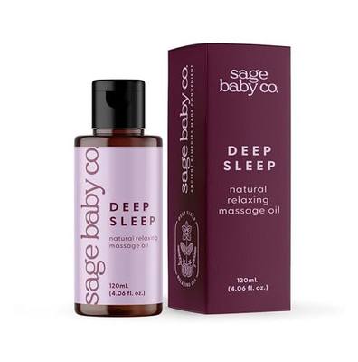 Deep Sleep | Daily Natural Baby Massage Oil | Calming and Soothing Oil | Promotes Better Sleep for Babies | Massages Made with All Natural Ingredients | Massage Oil for Baby