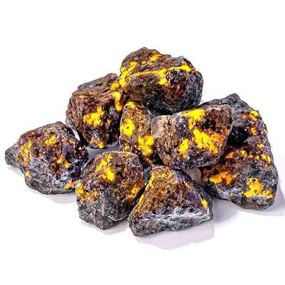 0.9lb Natural Yooperlite Stone | Glows Under UV Light | Raw Rough Crystal for Rock Tumbling, Fountain, Decor, Crafts, Gift Ideas