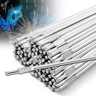 MorningRo 5 lb Aluminum Tig Welding Rods ER5356 1/8" x 39", Aluminum Welding Wire Filler Rod Tig Brazing Accessories, Low Splatter Corrosion Resistance