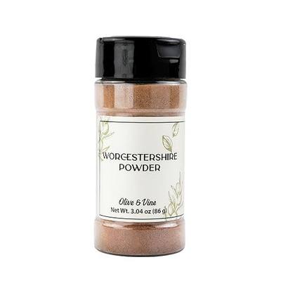 Olive & Vine, Worcestershire Sauce Powder, 3.04 Oz | For seasoning, cooking, and enhancing flavors