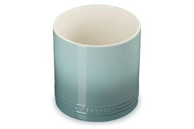 Le Creuset Stoneware Signature Utensil Crock, 2.7 qt., Sea Salt