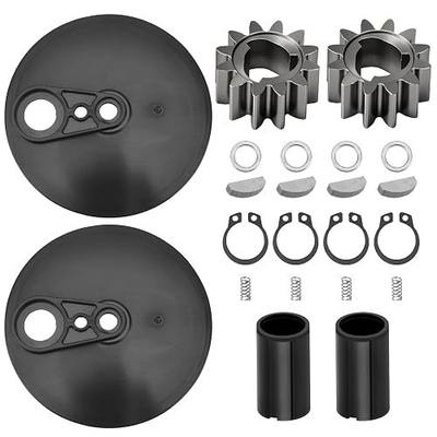 2 Pcs 42661-VE2-800 42672-VE2-800 12 Teeth Drive Gear W/ 44327-VG3-B00 Drive Shaft Bushing & 42866-VE2-800 Cover Kit Compatible with Hon - da HRB215 HRB216 HRR216 HR Series Lawn Mower