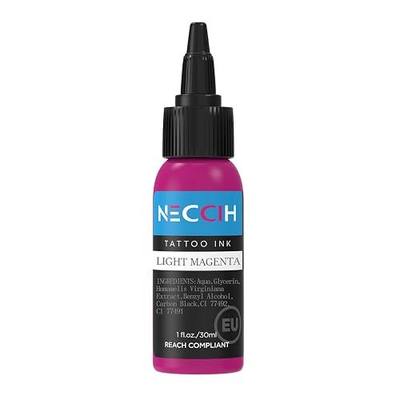 Light-Magenta Tattoo Ink 30ml/1oz Bottle Easy Rich Colors Lasting-Long Color Vibrant Vivid Professional Tattoo Supplies for Artists and Beginners Premium Inks Pigment for Permanent Makeup