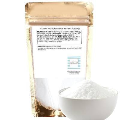 Canning and Pickling Salt, 8.8 Ounce Resealable Bag, Hampton Distribution