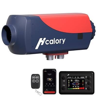 8KW Diesel Heater, 10L HBU1S Parking Diesel Air Heater Fast Heating 12/24V with Bluetooth App Control, Automatic Start and Stop, Multiple Timed Settings, Altitude Mode for RV Garage 2025 Upgraded