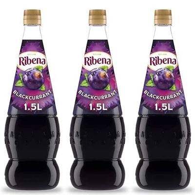 Blackcurrant Concentrate 1.5L (Pack of 3)