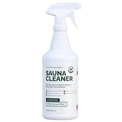 Northwood Sauna - Sauna Cleaner - Natural Wood Cleaner & Deodorizer - Ready-To-Use Spray - 1 Quart (32 Fl Oz)