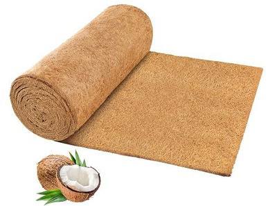REMIAWY Coco Liner Roll, 16 x 170 Inch Thick Natural Coconut Liners for Planters Window Box Flower Basket Garden Decoration, Coco Fiber Mat for Animal Pet Pad, Reptile Carpet, Snow Mat, DIY Moss Pole