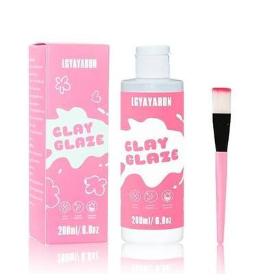Polymer Clay Glaze 200ml Fast Drying Sealant with Brush | 200ml Volume, with Brush, Air Dry & Polymer Clay Glaze, Thin Coat 1hr Dry, Bake Clay First, Multi-Surface Sealant