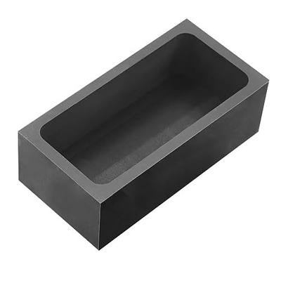Graphite Ingot Mould for Casting Metal, 1kg Graphite Mould for Gold Silver Aluminum Copper Brass Melting Refining