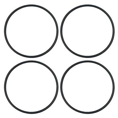 4-Pack Drive Belts for LORTONE 33B 45C Rock Tumbler | Round Style, Nitrile Rubber, Tool-Free Installation, Replacement Tumbler Drive Band, Lapidary Machine Part