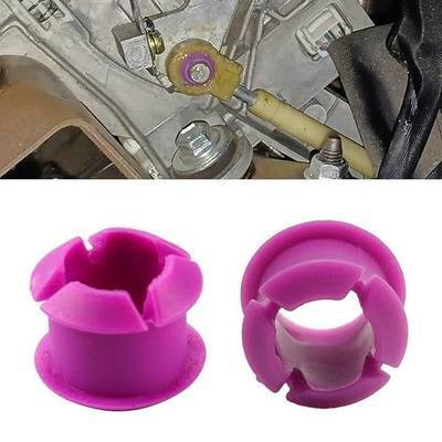 141607 2pcs Transmission Shift Cable Bushing Fix Loose Sloppy Shifter Gear Selector for Jeep for Hyundai for Kia for Nissan Frontier for Toyota for Honda for Lexus for Chrysler for Dodge