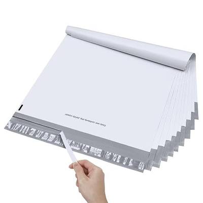 Metronic Poly Mailers 19x24 25Pcs White Large Shipping Bags for Clothes | Mailers Poly Bags with Strong Adhesive and Easy-Open Tear Strip Waterproof Shipping Envelopes Mailing Bags for Small Business