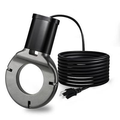 1000W Utility De-Icer, Submergible Bird Bath Heater De-icer, Chicken Water Heater, Stock Tank Heater for Livestock Poultry Birds, Cows, Horses, Wildlife Drinkingwith 10FT Power Cord, Black