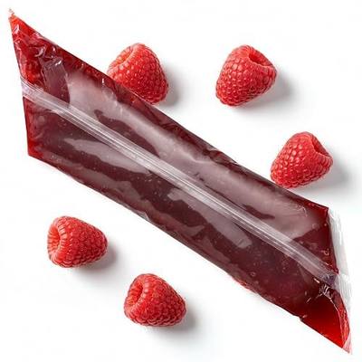 Red Raspberry Pie Filling, EZ Squeeze Pak 2 Pound Bag, Pack of 1, Pie, Pastry & Cake Filling, Hampton Distribution