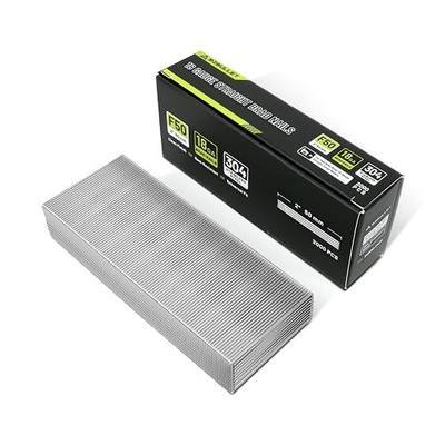 18 Gauge Stainless Steel Brad Nails, 2 Inch 18GA Brad Nails, 304 Stainless Steel Small Finishing Nail Gun Nails for Pneumatic, Electric Brad Nailer Gun (2,000 Counts)