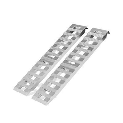 84x14 inch 6000lbs Aluminum ramps for Lawn Mower, Wheelchair ramps for Home Steps, Low Profile car ramps for Oil Changes