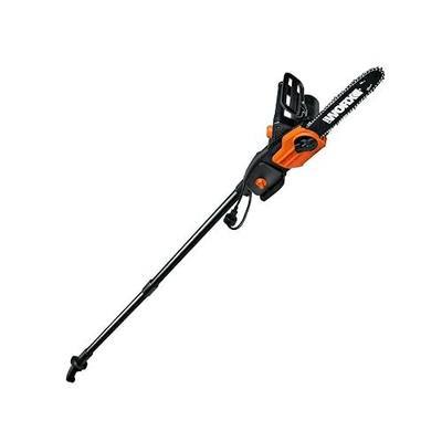 WORX Pole Saw, 8 Amp 10" Electric Pole Saw, Up to 10 ft., 28 ft/s chain speed,WG311