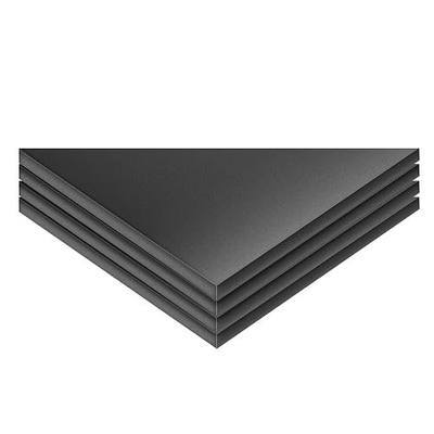 1/4 Steel Plate Gusset 8x8, A36 Triangle Steel Gusset Base Sheet Hot Rolled Weldable (4 Pack)