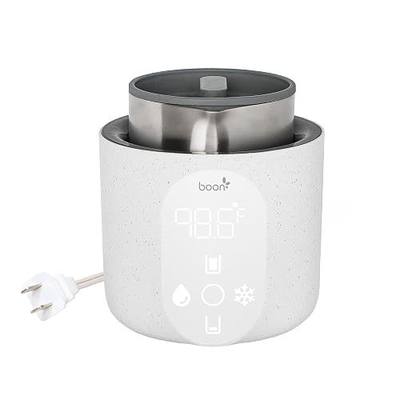 Boon Tempro Direct Heat Breastmilk Warmer - Quick Liquid Warmer with Real Time Temp Reading - Breastfeeding Essentials