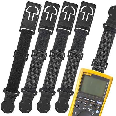 4 Sets Magnetic Hanging Strap Compatible with Fluke Hanging Loop Strap Magnet Kit Instruments Multimeter Accessories