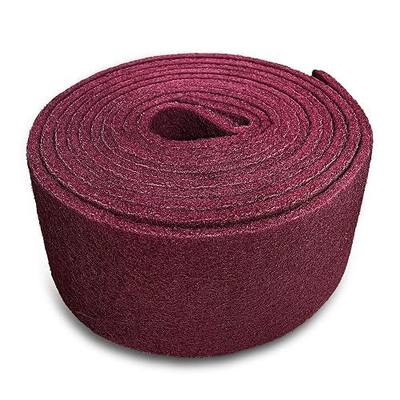 Premium 5" x15' Maroon Scuff Pads 7447Multi-Purpose Surface Preparation Pad forCar Auto Body, Woodworking, Paint PrimerPrep, Scuffing, Sanding & Scouring