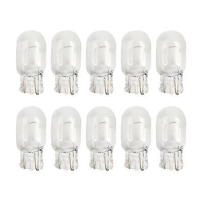 10 PCS T20 Halogen Bulbs, 12V/21W 7440 Single Filament, Ultra-Bright Turn Signal, Tail Light & Back Up Reverse Lights Replacement, Universal for Cars, Trucks, SUVs (White# Monofilament)