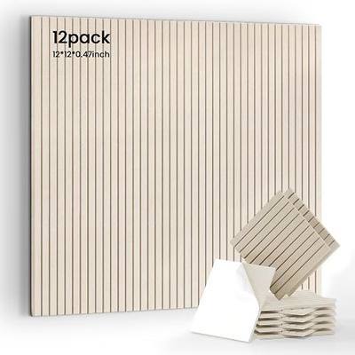 12 Pack Acoustic Panels,Thicker 0.47inch Self-Adhesive Soundproof Wall Panels,High Density Sound Proof Panels for Walls, Office, Reccording Studio, Home,Furnace-Camel