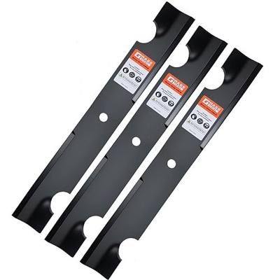 Grasscool 038-0005-00 54 inch Deck Bad Boy Magnum MZ Mower Blades Bagging | Fits OEM 038-0001-00,Maverick ZTR ZT Elite 54'' Lawnmower Zero Turn Lawn Tractor,High Lift Side Discharge Cut Mow Sharp Grass