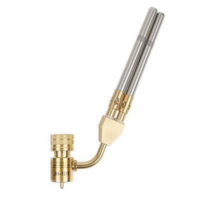 ICOOL Double Flame Hand Torch, Maximum Temperature 3600℉, Propane MAPP Gas Torch for Welding Brazing Plumbing HVAC