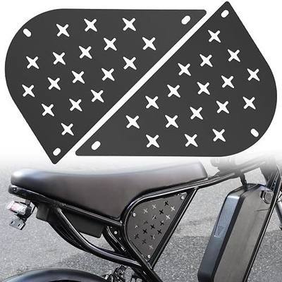 Upgraded Fender Set for Ridstar Q20/ YVY E-Bike, 2-Piece Heavy-Duty Motorcycle Style Mud Guard with Shock Absorption, Easy Installation, Accessoires for Ridstar Q20