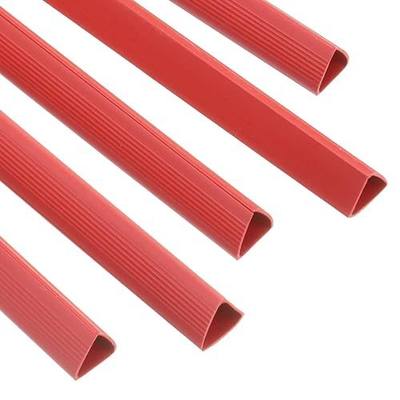 PATIKIL 30Pcs Binding Bars, 13x15mm Binding Bars Slide Grip 120 Sheets Capacity A4 Size Report Binder Presentation Binder for Study Office Report Cover Resume, Red