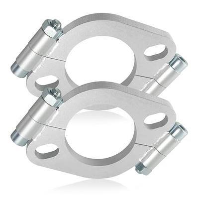 2.5” Exhaust Flange Repair kit, 2PCS Split Flanges with Bolts | Exhaust Flat Oval Flange Connection Carbon Steel