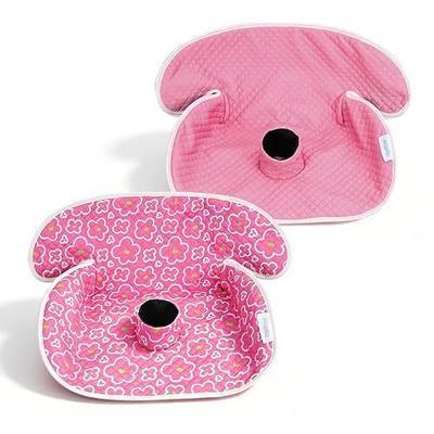2 Pack Waterproof Baby Piddle Pads Carseat Potty Training Car Seat Protector, Waterproof Infant Car Seat Liner Cover to Prevent Pee, Leakproof and Washable (Red Flower)