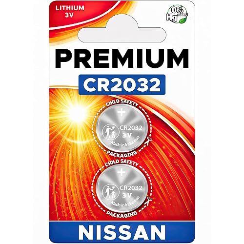 Key Fob Battery Replacement for Nissan (Rogue Altima Sentra Versa Pathfinder Murano Maxima Kicks Titan Frontier Infiniti Armada Leaf Juke Quest) Smart Remote Blister Pack